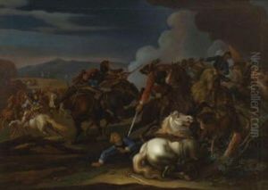 Reiterschlacht by Rugendas, Georg Philipp I