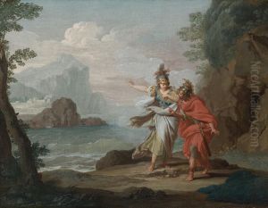 Athena Appearing To Odysseus To Reveal The Island Of Ithaca