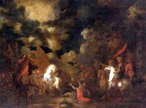 The Conversion Of Saint Paul by Rugendas, Georg Philipp I