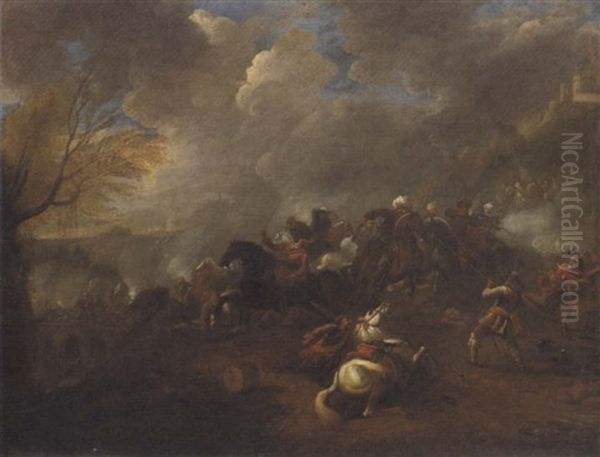 A Calvary Battle - view 1