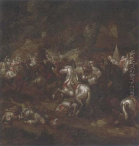 A Calvary Battle - view 1