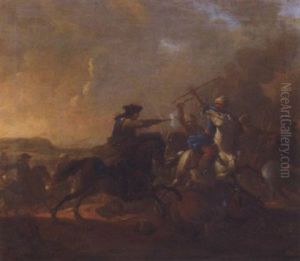 Reiterschlacht by Rugendas, Georg Philipp I