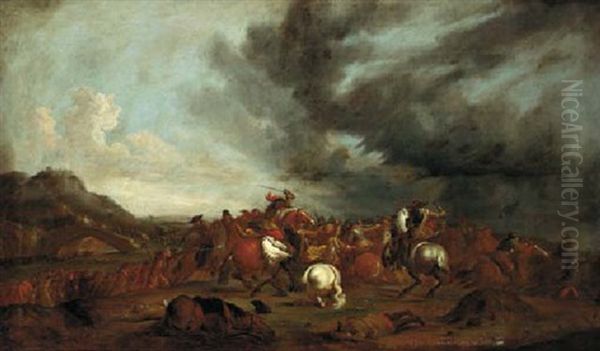 A Cavalry Battle - view 1