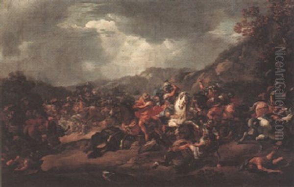 A Cavalry Engagement - view 1