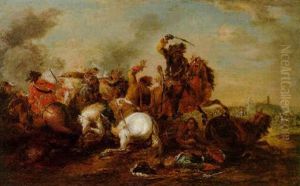 Schlachtenzsene by Rugendas, Georg Philipp I