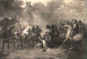 The Conversion Of Saint Paul by Rugendas, Georg Philipp I