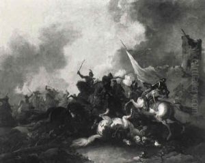 Reiterschlacht by Rugendas, Georg Philipp I