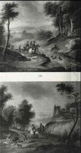 Hunting Deer by Rugendas, Georg Philipp I