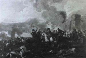 Reiterschlacht by Rugendas, Georg Philipp I