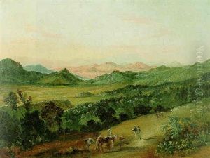 El Camino A Morelia En El Valle De Angangueo Con El Cerro San Andres Al Fondo