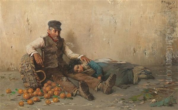 The Orange Seller - view 1