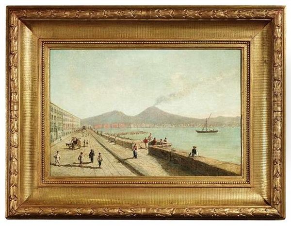 Neapolitanische Uferpromenade - view 1
