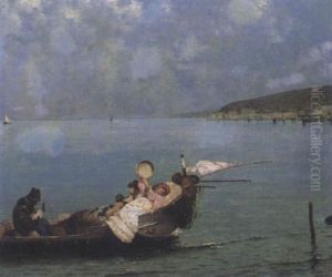 La Serenade En Barque Dans La Baie De Naples