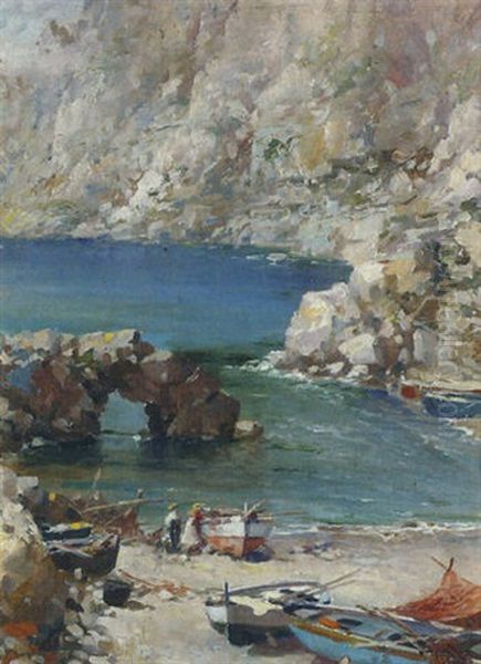 Boats On The Shore - view 1