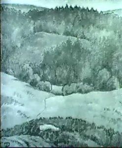Landschaft by Clara Ruhle