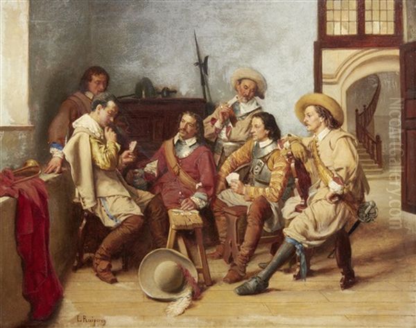 Card Players - view 1