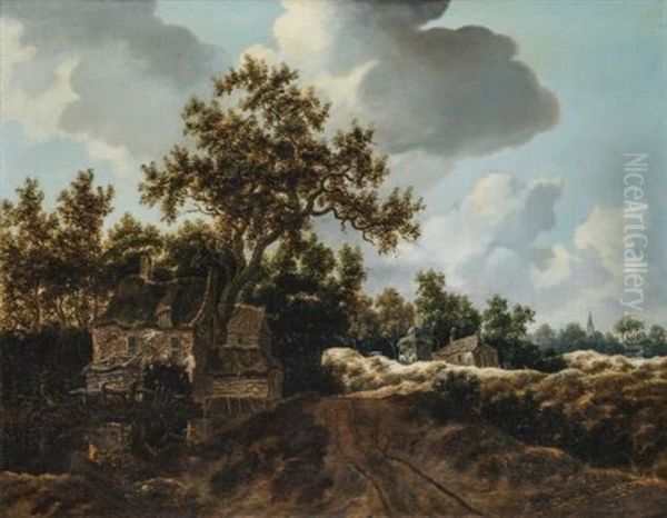 A Landscape With A Road And A House - view 1