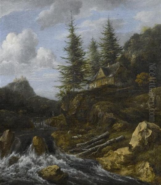 Berglandschaft Mit Fluss - view 1