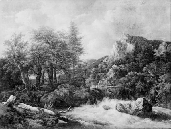 A Mountain Torrent - view 1