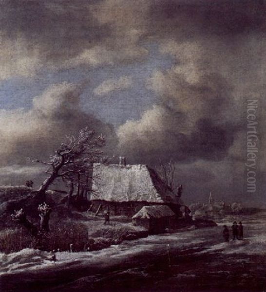 Hutte Im Winter - view 1