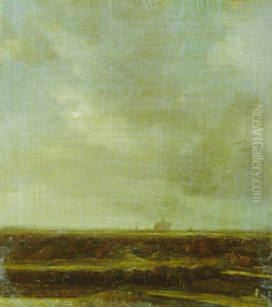 Landscape With Distant View Of Haarlem - view 1