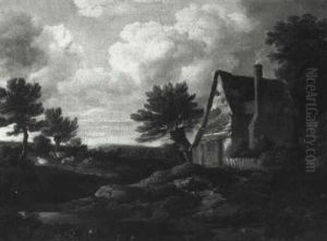 The Gamekeeper's Cottage by Jacob Van Ruisdael