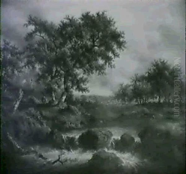 Dunenlandschaft Mit Einem Fluss - view 1