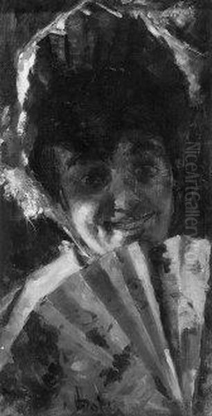 Donna Con Ventaglio - view 1