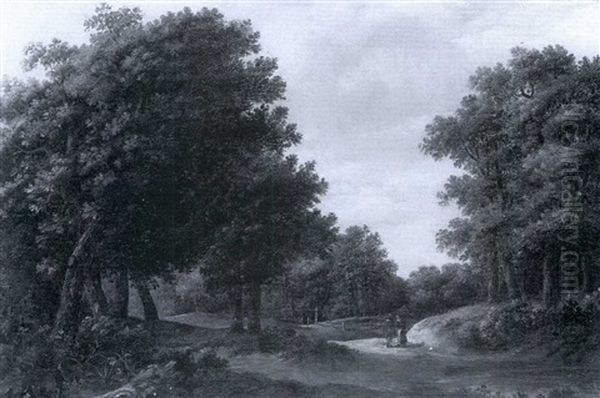 A Woodland Landscpae - view 1