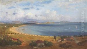 The Back Bay At Bombay, From Malabar Hill