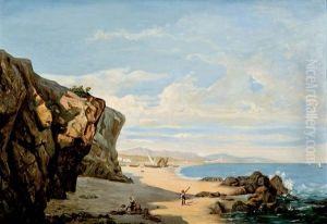 En La Playa by Leopoldo Ruiz De La Torre