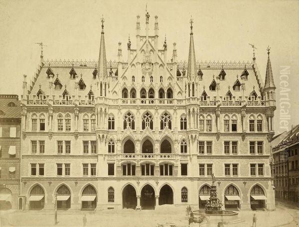 Rathaus In Munich - view 1