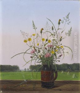 Landschaft Mitfeldblumenstraus by Herbert Bottger