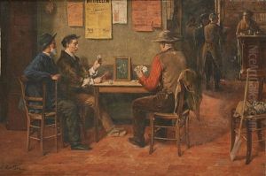 La Partie De Cartes Dans L"estaminet La Partie De Cartes Dans L"estaminet