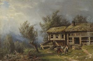 Gardstun Med Folkeliv Gardstun Med Folkeliv