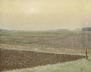 Niederrheinlandschaft by Herbert Bottger