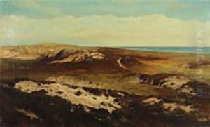 Walking Dune At List On The Island Of Sylt by Joseph Rummelspacher