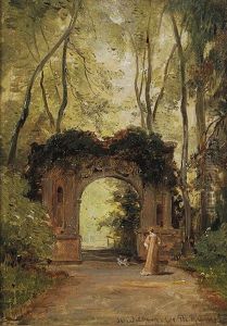Das Elisabethentor Beim Heidelberger Schlos by Philipp Rumpf
