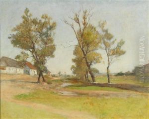 Meadow By A Village Meadow By A Village