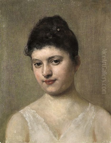 Portrait Einer Jungen Frau - view 1
