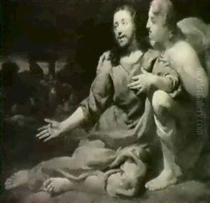 Christ In The Garden Of Geths-emane by Hans Hinrich Rundt