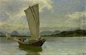 Ladine Vor Der Rheinmundung Am Bodensee