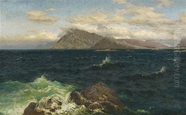 Norwegische Kustenlandschaft - view 1