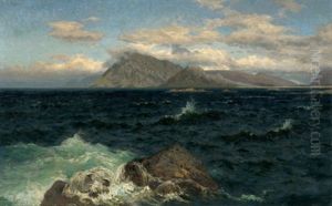 Blick Auf Die Lofoten by Julius Friedrich Ludwig Runge
