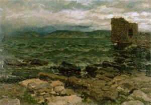 Abendliche Kustenpartie by Julius Friedrich Ludwig Runge