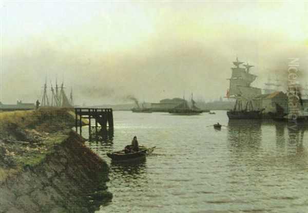 Fischerboote Im Hafen Von Ostende - view 1
