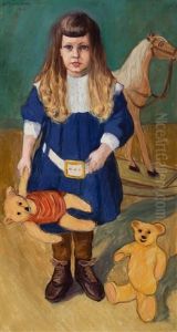 Girl And Teddy Bear