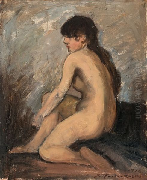 Sitting Model - view 1