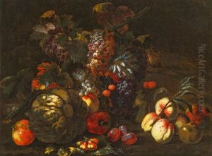 Still Live With Fruits by Giovanni Battista Ruoppolo