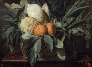 Nature Morte Aux Cedrats by Giovanni Battista Ruoppolo